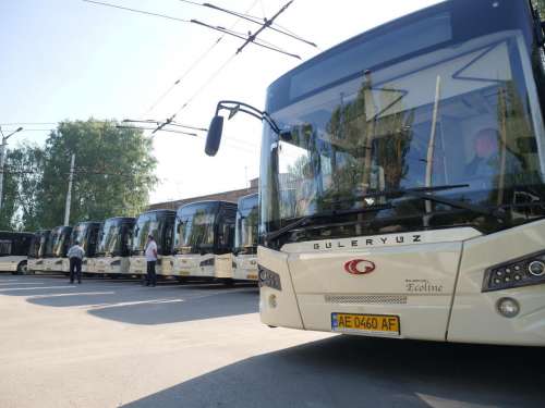Кривий Ріг придбав нові автобуси турецького виробництва
