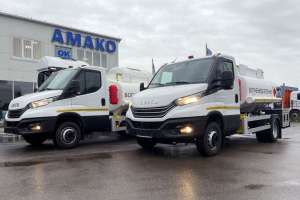 В Україні виготовили нові паливозаправники на шасі IVECO