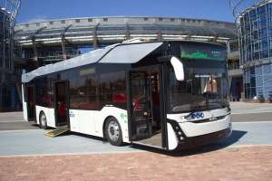 МАЗ представив свій перший електричний автобус