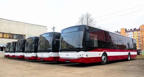 Ивано-Франковск получил партию турецких автобусов