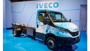 IVECO та Hyundai представили спільну електровантажівку