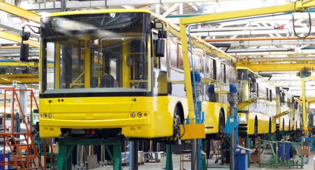В Украине сократилось производство грузовиков и автобусов