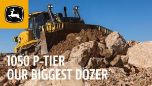 John Deere представив свої найбільші бульдозери P-Tier
