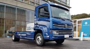 Першу електровантажівку Volkswagen e-Delivery передано клієнту