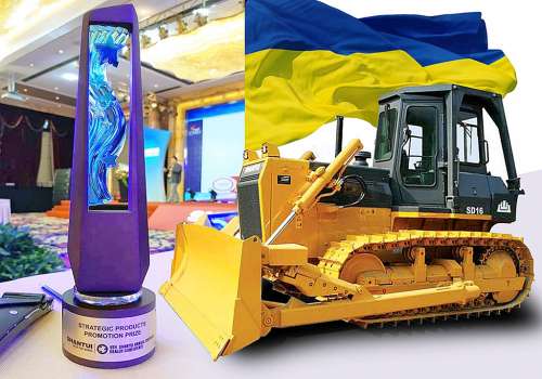 Мировой производитель стройтехники отметил украинского дилера