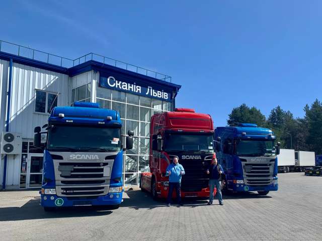 Scania відновлює постачання нової та вживаної техніки в Україні