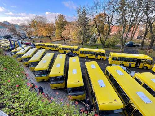 Львівська область закупила 126 шкільних автобусів вітчизняного виробництва