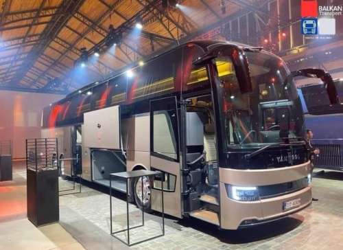Бельгійці представили туристичний автобус нового покоління