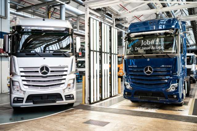 Mercedes-Benz начала серийное производство нового Actros