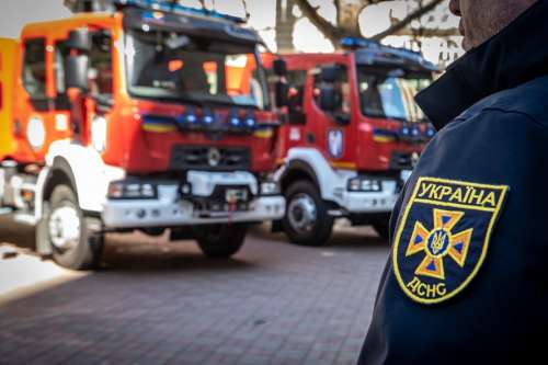 Київ отримав чотири сучасні пожежні автомобілі