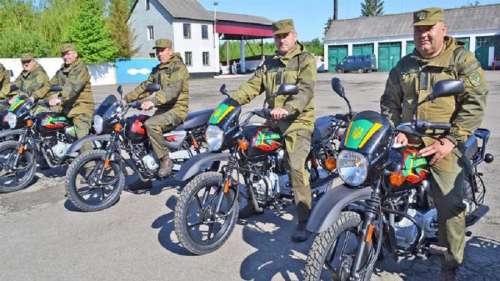 Українські лісники отримають велику партію спеціальних мотоциклів