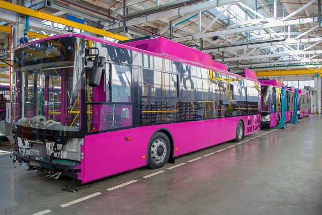 Тролейбуси «Богдан» отримали двигуни українського виробництва