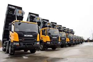 На будівництві українських доріг працюватимуть нові самоскиди Scania