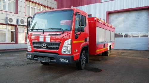 Український виробник представив пожежну машину власної розробки