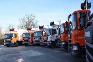 Вантажівки Scania виконали різдвяний Щедрик. Відео