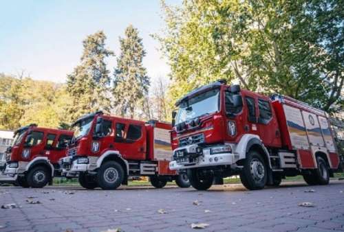 Київ отримав нові пожежно-рятувальні автомобілі