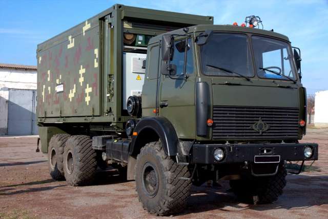 Для ЗСУ створили командно-штабну машину-трансформер на базі МАЗ