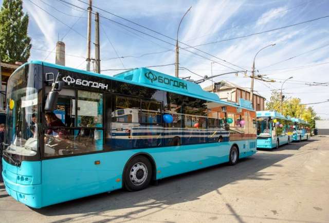 Нові тролейбуси «Богдан» з автономним ходом вийшли на лінії