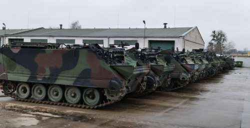Литва передала Україні 10 самохідних 120-мм мінометів Panzermörser