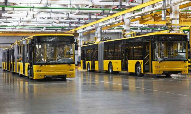 Київ отримав 12 нових тролейбусів «Богдан»