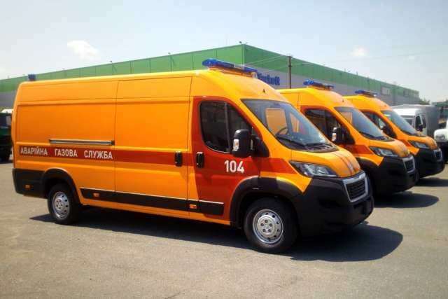 Український виробник виготовив партію спецавтомобілів для газовиків на базі Peugeot