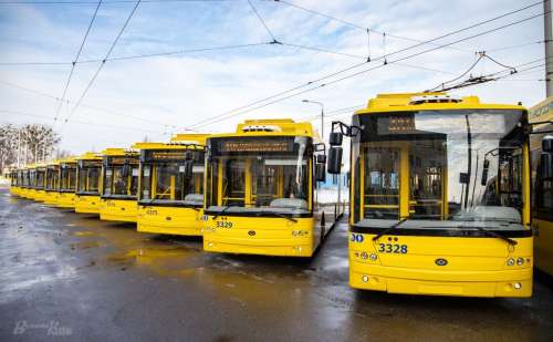 Київ планує придбати 70 нових тролейбусів