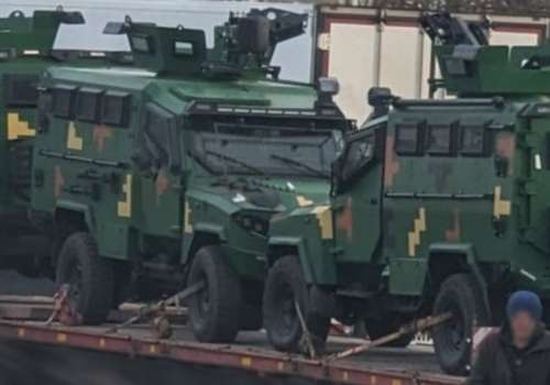 Сили оборони України отримали бронемашини Panthera