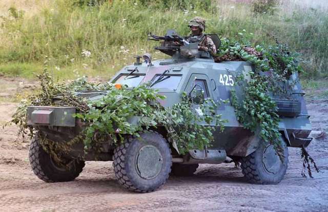 Українські бронемашини викликали захоплення у іноземних військових