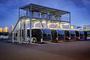 Mercedes-Benz відкрив станцію для підзарядки автобусів
