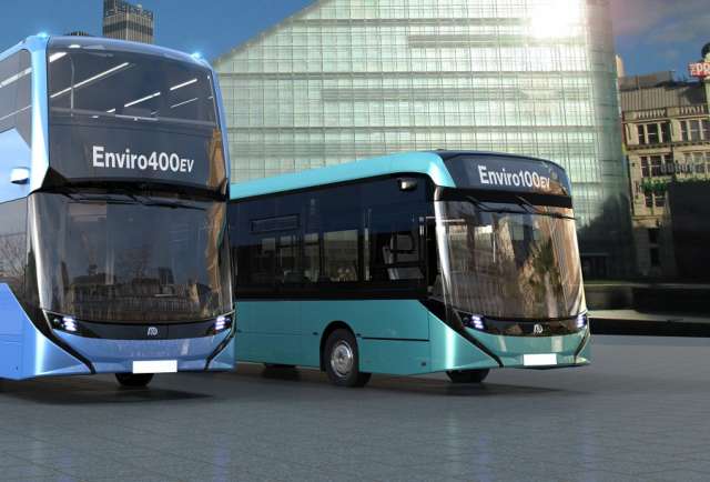 В Британії представили двоповерхові електробуси нового покоління