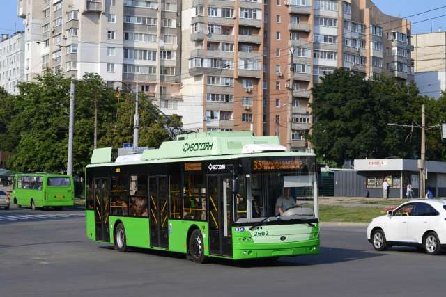 Нові тролейбуси «Богдан» вийшли на маршрути у Харкові
