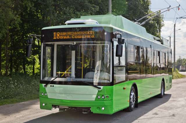 У Харкові тестують нові тролейбуси «Богдан»
