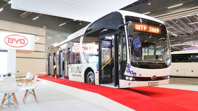 Китайський BYD зайняв 20% європейського ринку електробусів