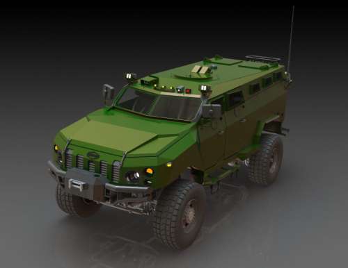 Новий бронеавтомобіль «Камрат» на базі КрАЗ матиме унікальний рівень захисту