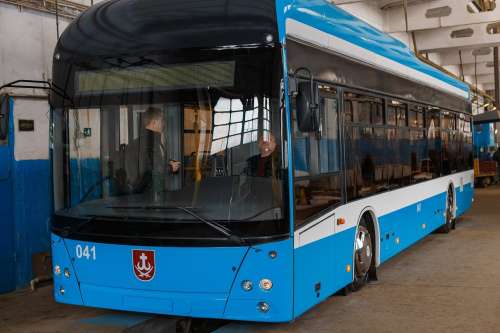 У Вінниці почали виготовляти власні тролейбуси