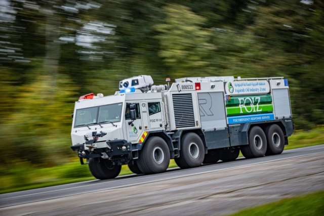 Представлена нова пожежна машина на шасі Tatra