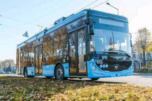 У Вінниці показали нову модель вітчизняного тролейбуса