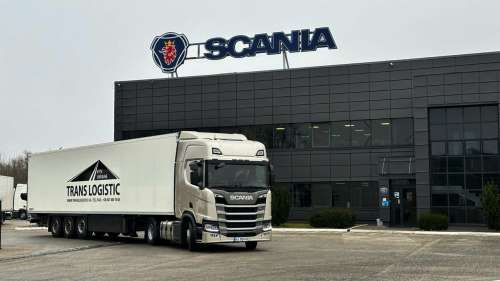 В Україні працюватимуть два нові автопоїзди Scania