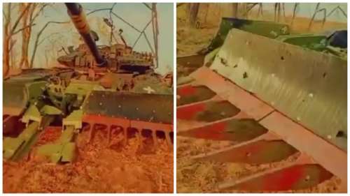 Українські танки оснастили тралами нової конструкції