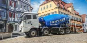 Представлять автобетонозмішувач iONTRON другого покоління