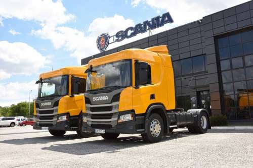Scania поставила українському агроперевізнику нові тягачі