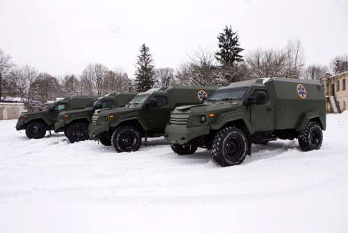 До України доставили вже 11 бронемашин Gurkha