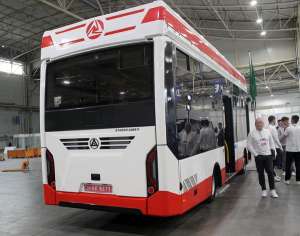 Український автозавод «Еталон» показав свій перший електроавтобус