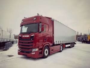 В Україні реалізовано новітній тягач Scania Super