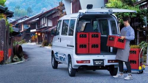 Представили найдоступніший електромобіль Mitsubishi у вантажній та пасажирській версіях