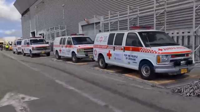 Izrael przekazał Ukrainie opancerzone ambulanse