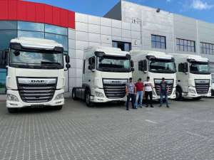 В Україні передана партія нових вантажівок DAF