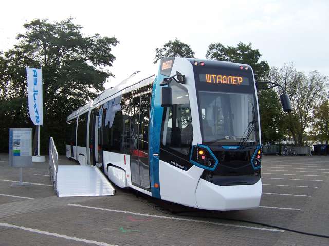 В Харкові випробовують перший трамвай Stadler