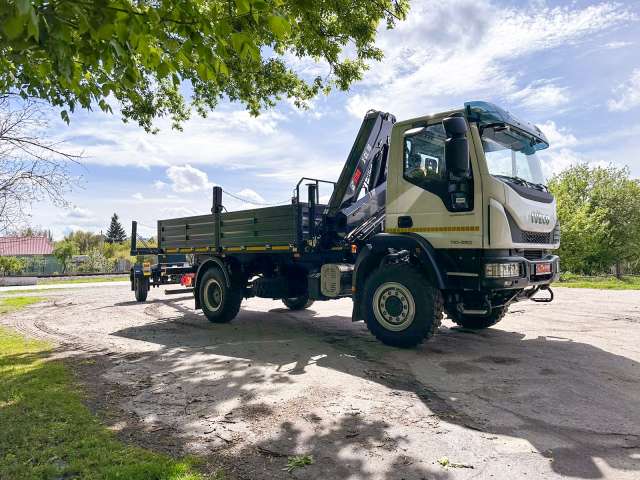 На Закарпатті працюватиме цікавий спецавтомобіль IVECO із КМУ