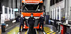 DAF випустив першу вантажівку після відновлення виробництва